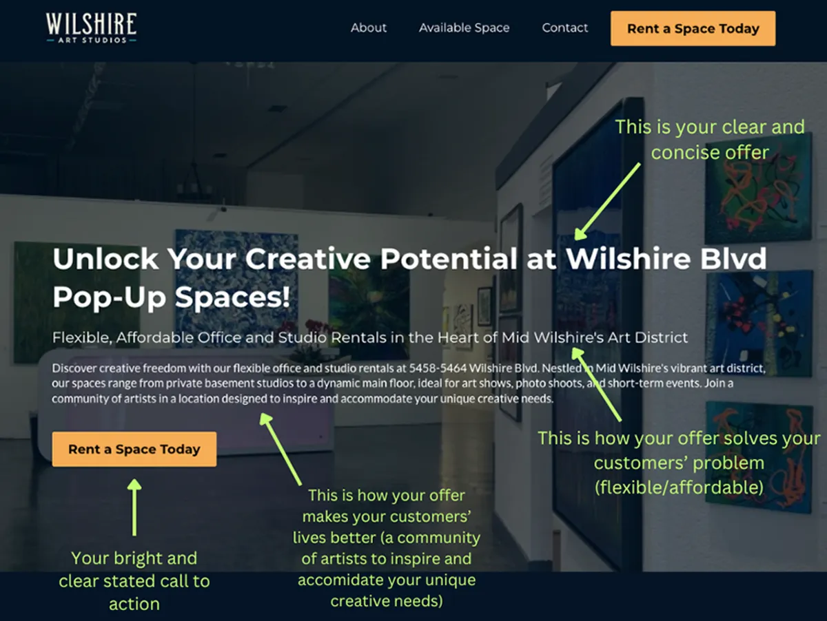 Maximize your website's impact with an effective hero banner